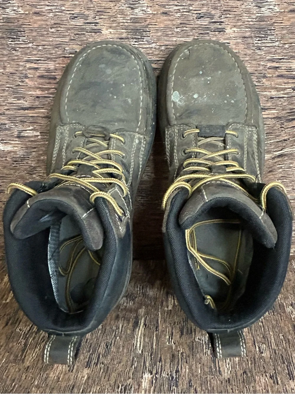 KEEN Utility 6” Cincinnati Waterproof Brown Work Boots Carbon Toe Men’s US 10 D